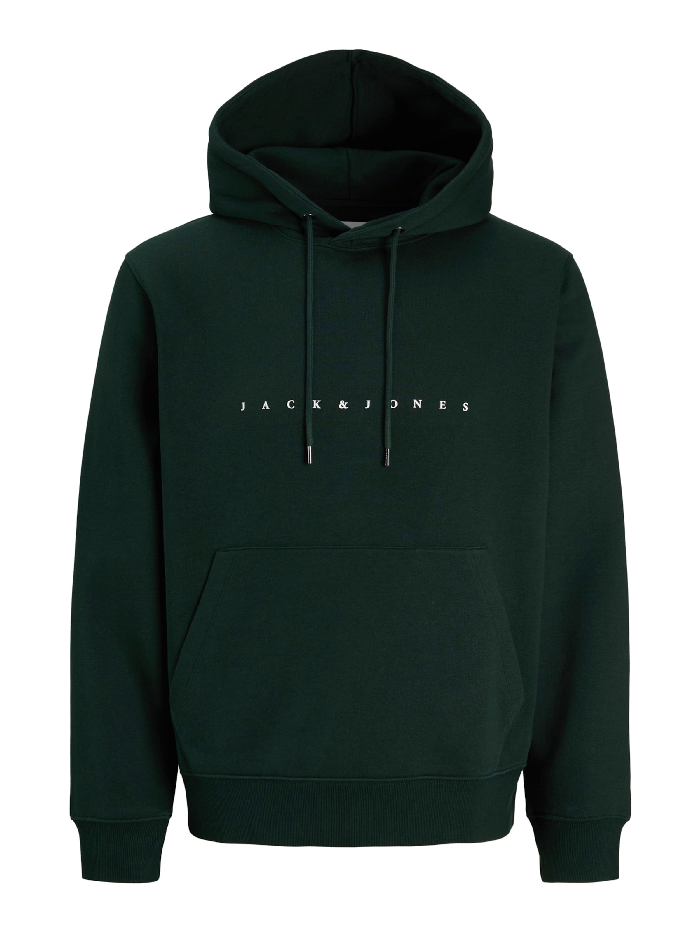 žalia JACK & JONES Megztinis be užsegimo 'JJESTAR': priekis