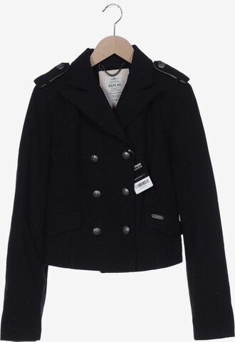 REPLAY Jacket & Coat in M in Black: front