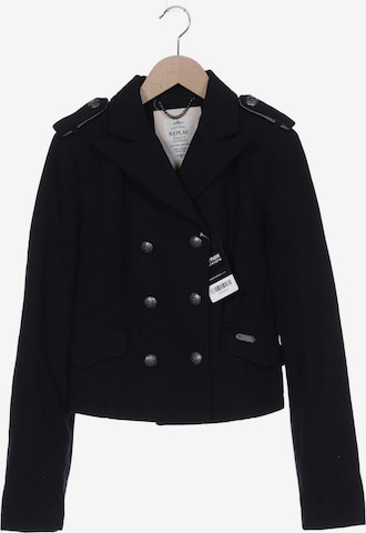 REPLAY Jacket & Coat in M in Black: front