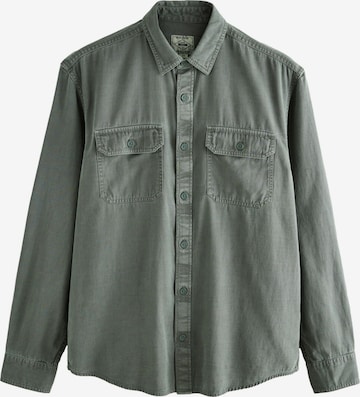 NextRegular Fit Košulja - zelena boja: prednji dio