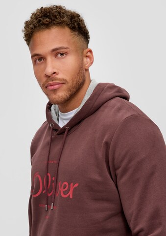 s.Oliver Men Tall Sizes Sweatshirt in Lila