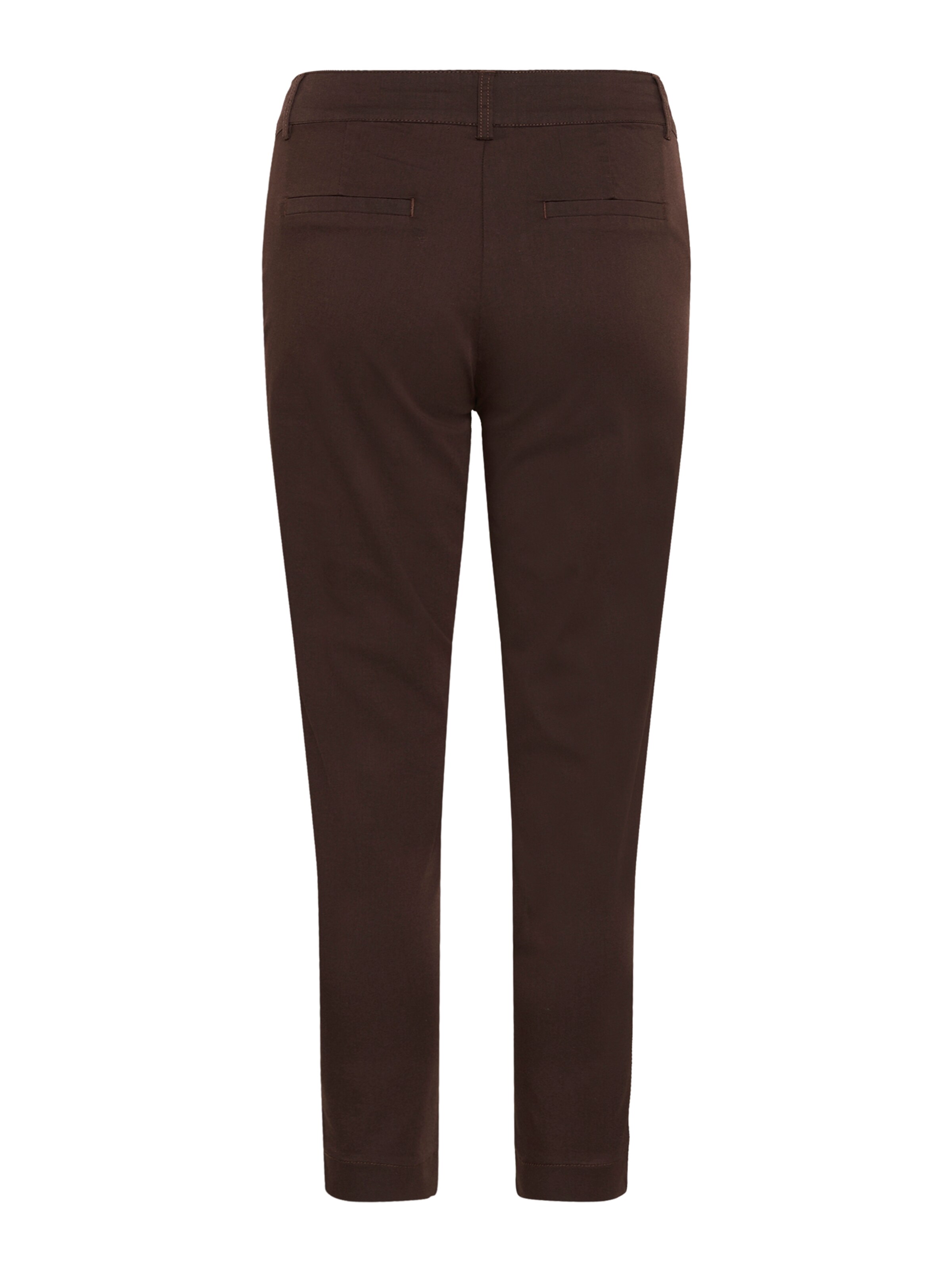 Kaffe Slimfit Hose 'Lea' in Braun