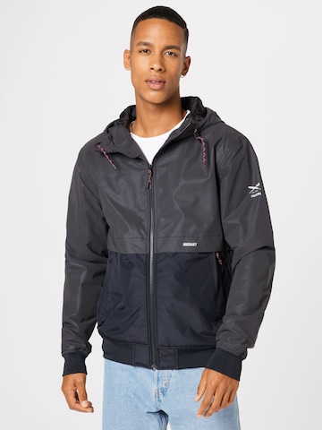 Iriedaily Between-Season Jacket in Black: front