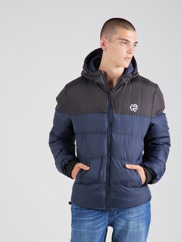 INDICODE JEANS Between-season jacket 'Alanin' in Blue: front