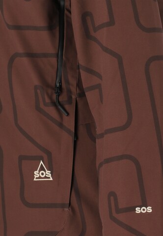 SOS Outdoor jacket 'Cervinia' in Brown