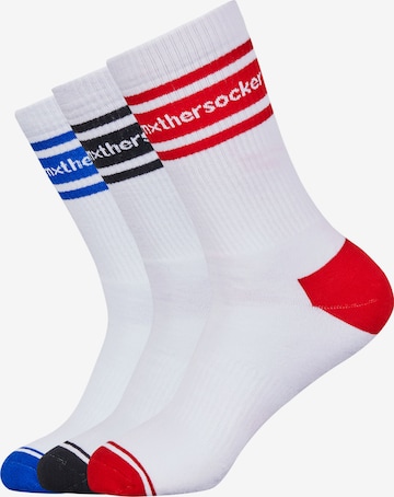 Mothersocker Socken in Weiß: predná strana