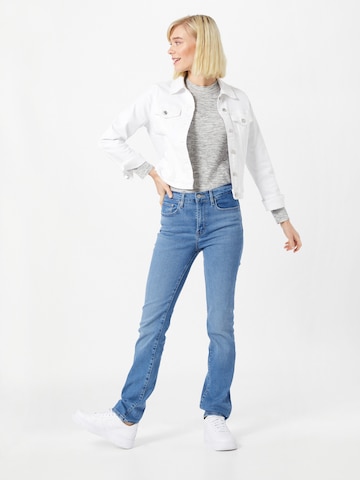 LEVI'S ® Normální Džíny '724 High Rise Straight' – modrá