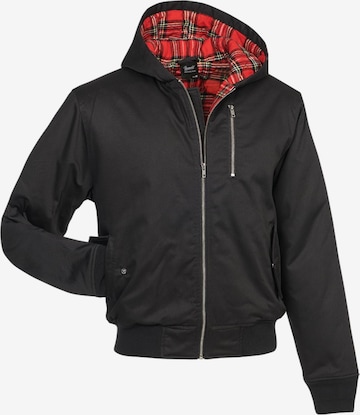 Brandit - Chaqueta de invierno 'Lord Canterbury' en negro: frente