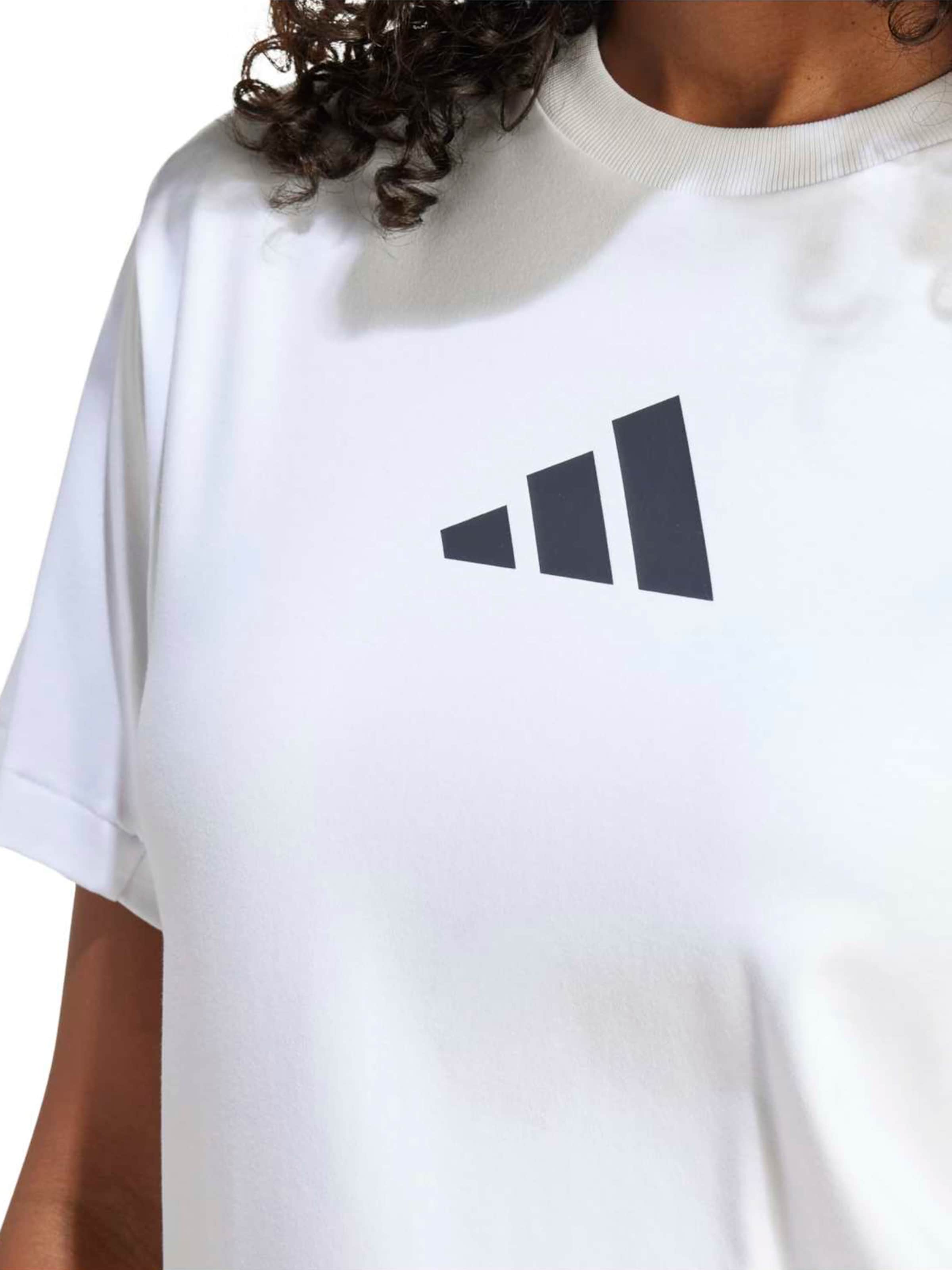 ADIDAS SPORTSWEAR Funktionsbluse 'Z.N.E.' i hvid