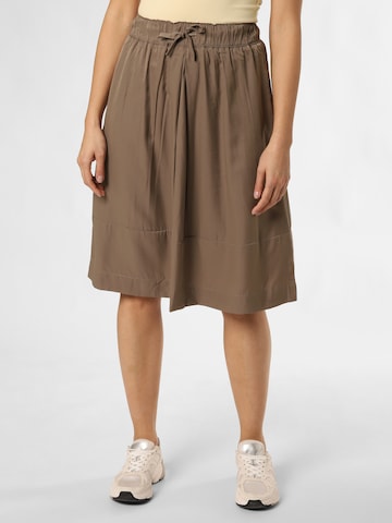 Marie Lund Skirt in Brown: front