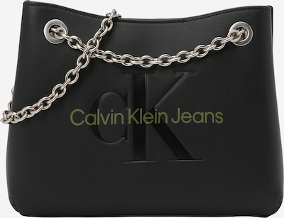 Calvin Klein Jeans Sac bandoulière en jaune / noir, Vue avec produit
