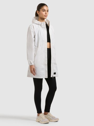 Manteau mi-saison 'Ameti' khujo en blanc