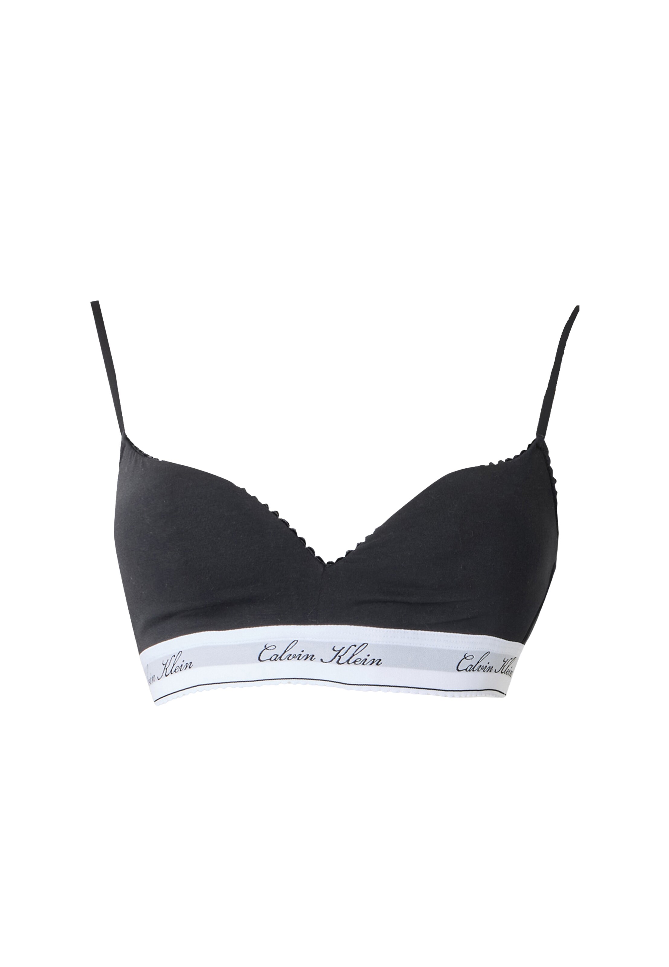 melns Calvin Klein Underwear Bezvīļu Krūšturis: no priekšpuses