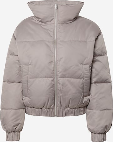 Abercrombie & Fitch Winterjacke in Grau: predná strana