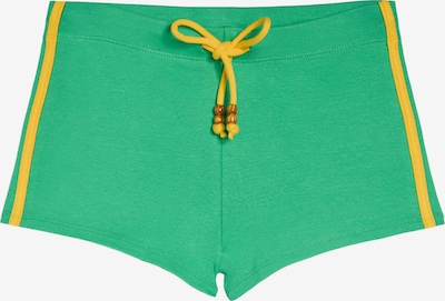 Bershka Housut koossa 34 värissä keltainen / jade, Tuotenäkymä