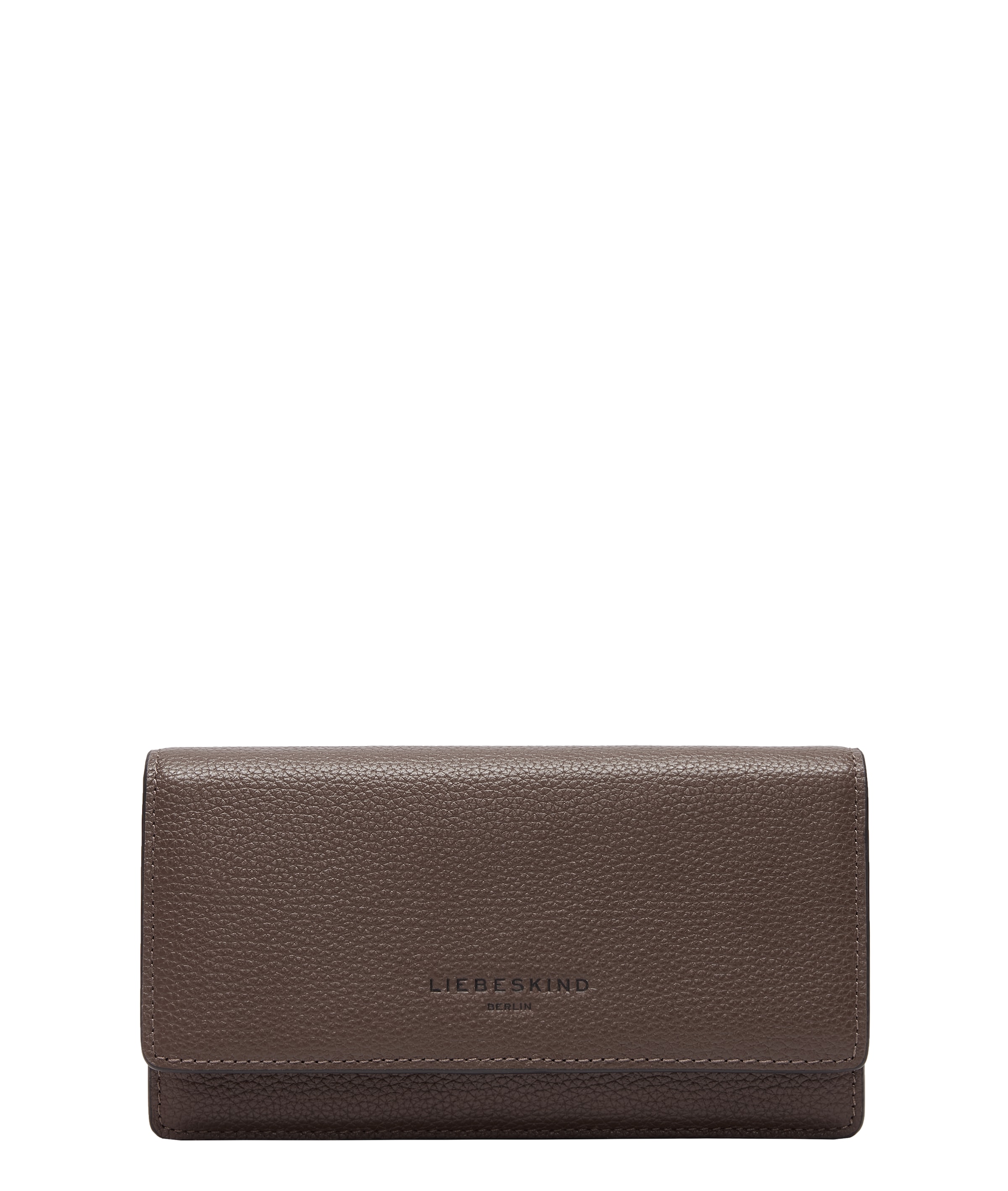 Liebeskind Berlin Wallet 'Lou Slam' in Brown: front