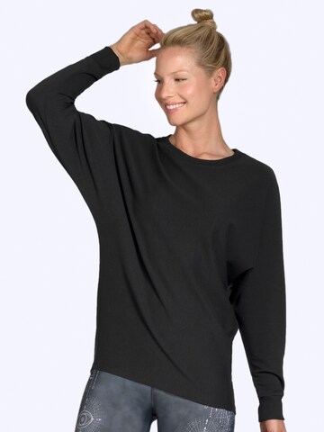 Magadi Athletic Sweater 'Anna' in Black: front