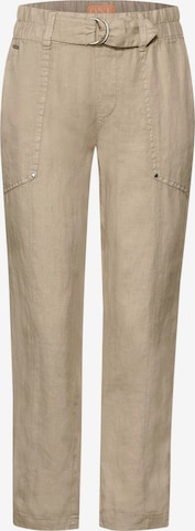 STREET ONE Loosefit Broek in Beige: voorkant