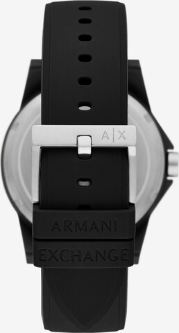 ARMANI EXCHANGE Analoguhr in Schwarz