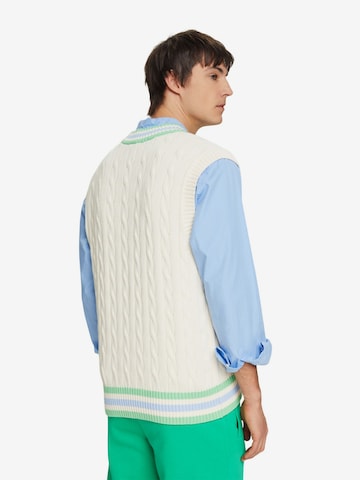 ESPRIT Sweater Vest in Beige