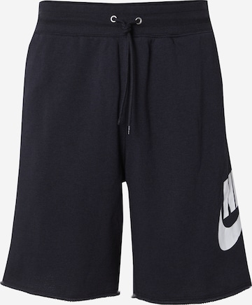 Nike Sportswear Штаны 'CLUB ALUMNI' в Черный: спереди