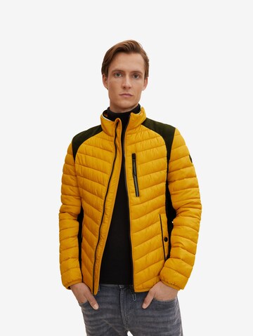 TOM TAILOR Prehodna jakna | rumena barva: sprednja stran
