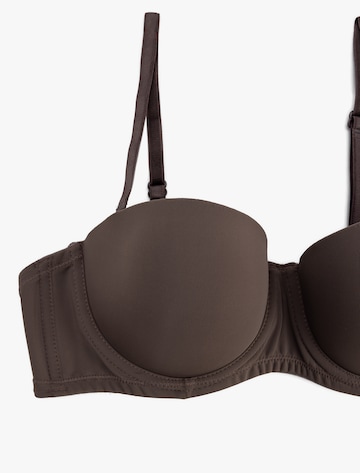 Koton Balconette BH in Braun