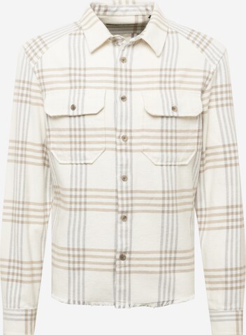 DRYKORN Button Up Shirt in Beige: front