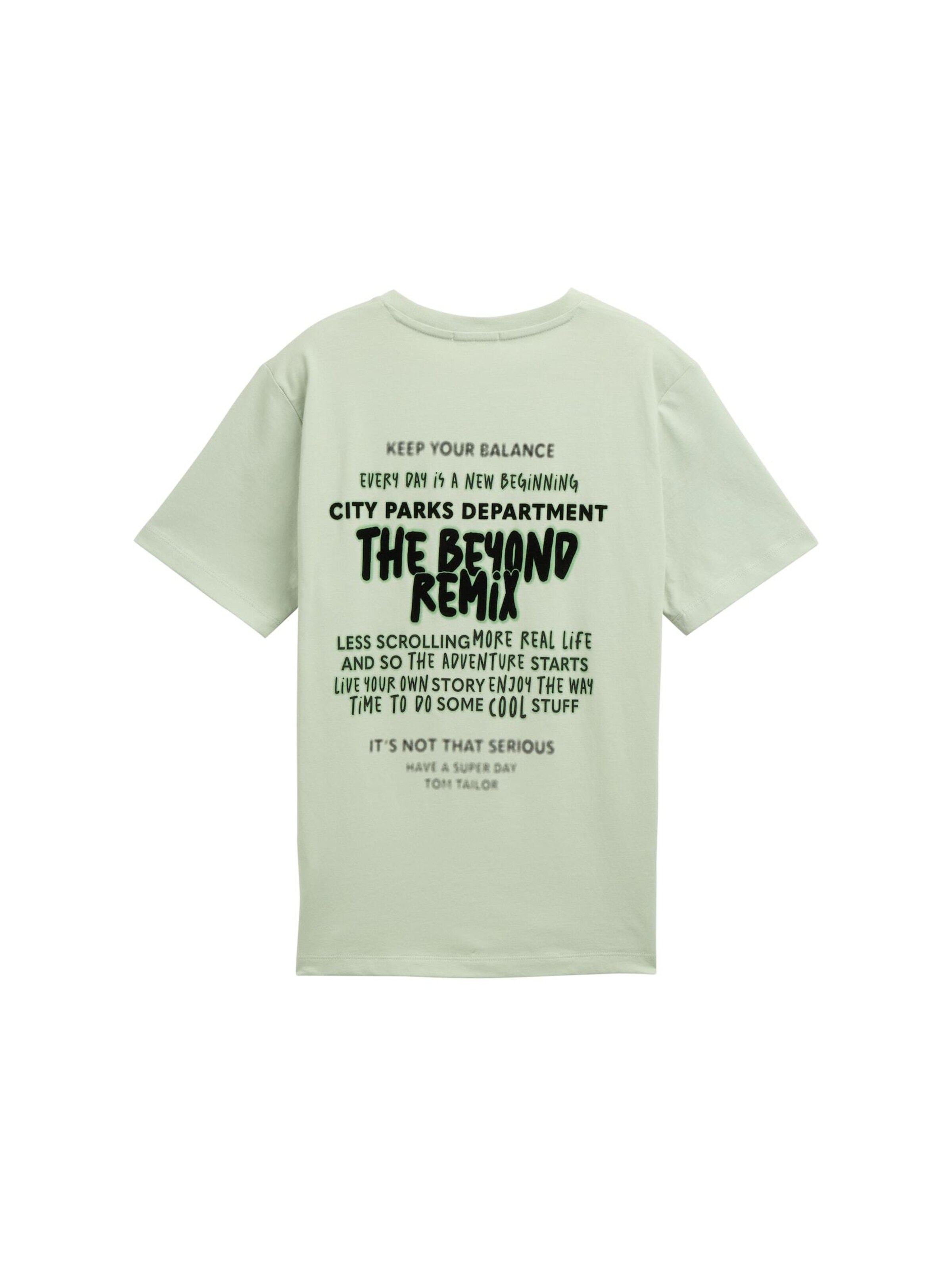 TOM TAILOR Shirt in Green