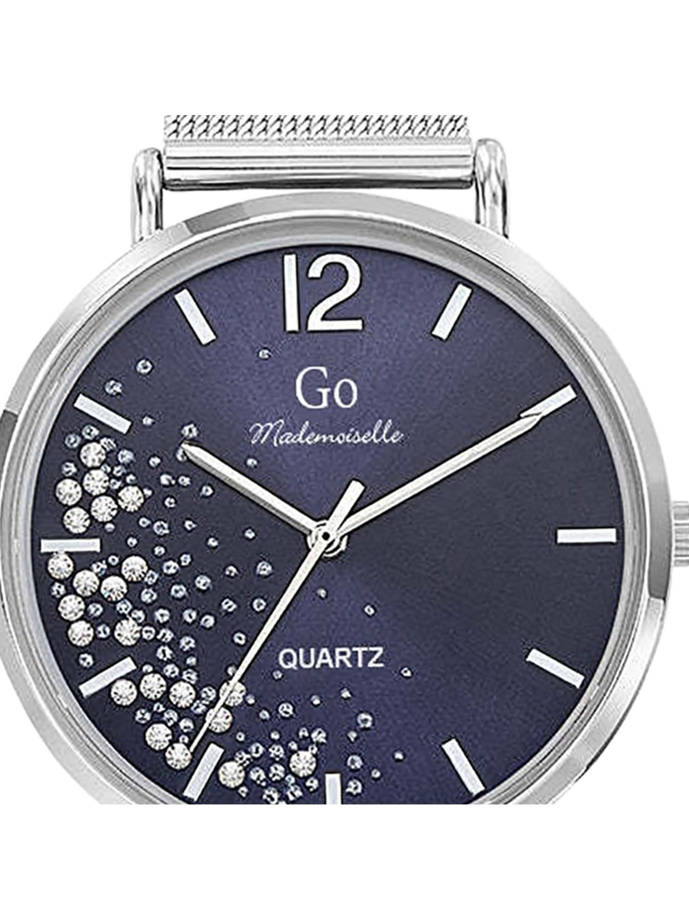 GO GirlOnly - Reloj analógico en plata