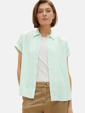 TOM TAILOR Blouse in Groen