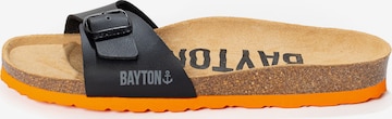 Papuci de casă 'ZEPHYR' de la Bayton pe negru: față