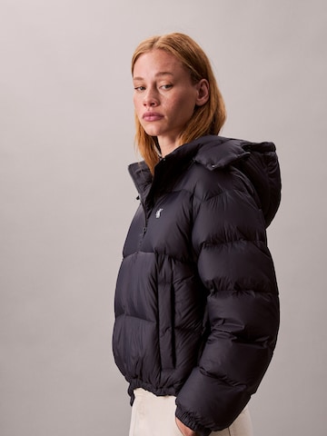 Calvin Klein Jeans Overgangsjakke 'ESSENTIAL' i blå