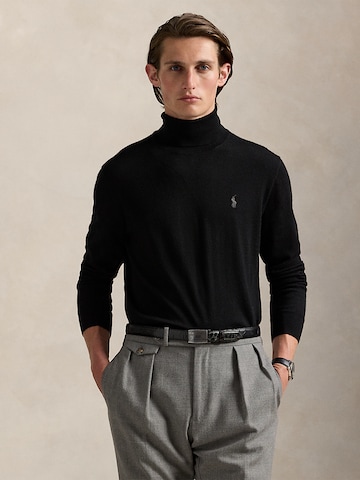 Pull-over Polo Ralph Lauren en noir : devant