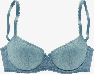 LASCANA Nedrček | modra barva: sprednja stran