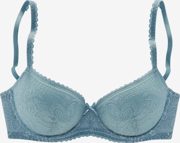 LASCANA Podprsenka - Modrá: predná strana