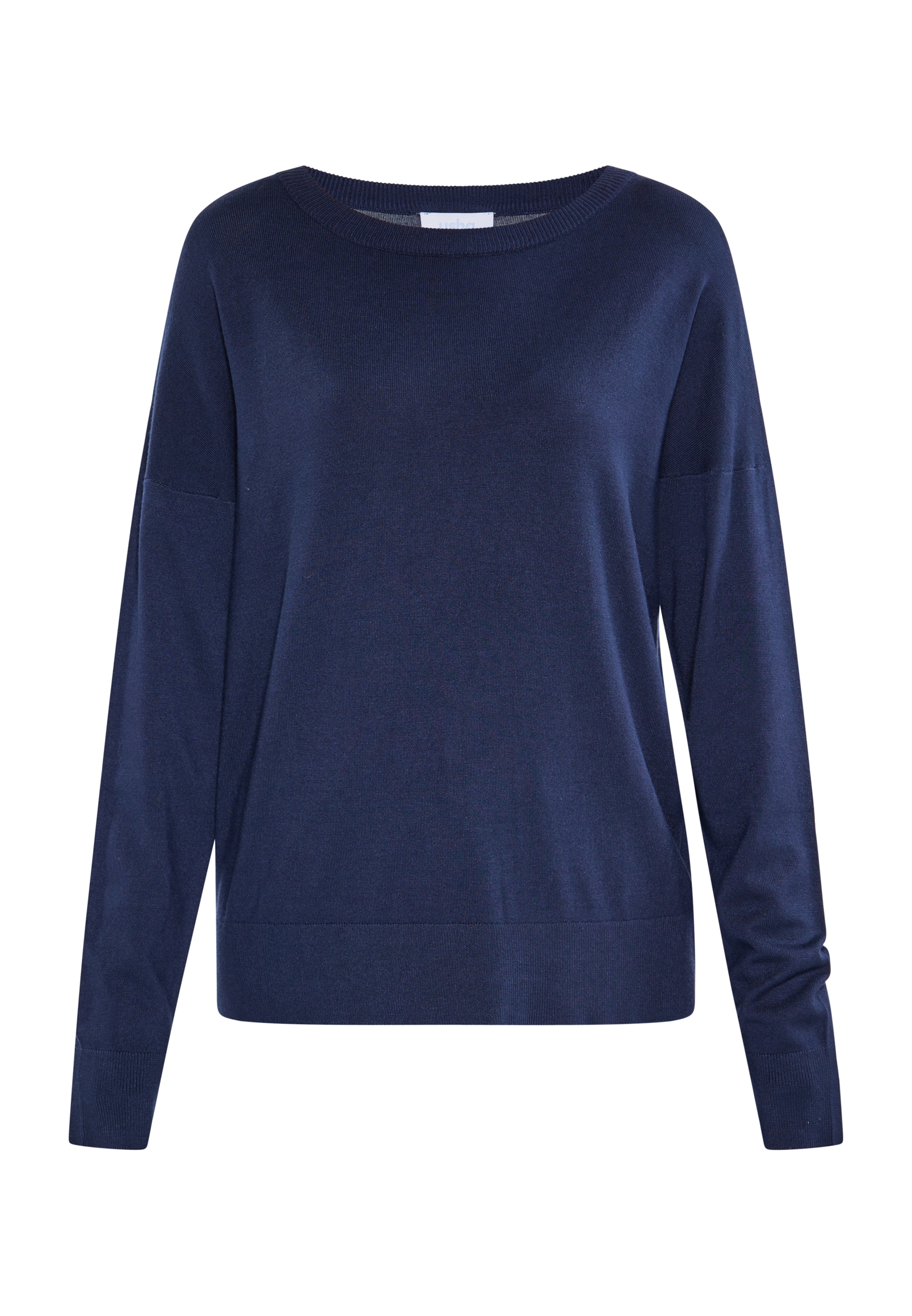 usha BLUE LABEL Trui in Blauw: voorkant