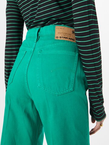 Wide Leg Jean G-STAR en vert