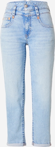 Slimfit Jeans de la Herrlicher pe albastru: față