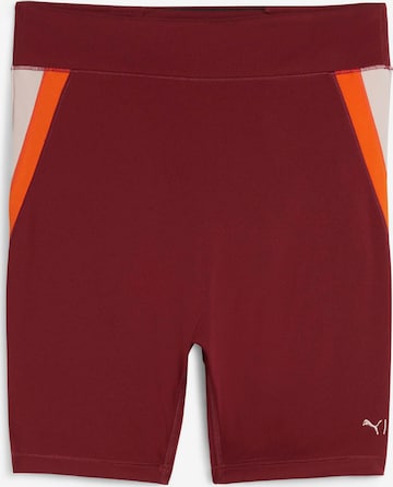 PUMA Skinny Sports trousers 'LEMLEM' in Red: front