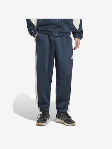 žalia ADIDAS SPORTSWEAR Siaurėjantis Sportinės kelnės 'Stadium': priekis