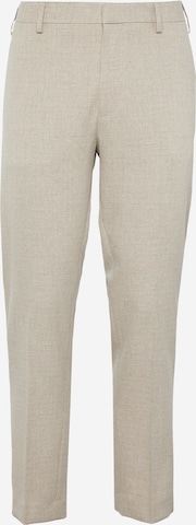 Coupe slim Pantalon chino BURTON MENSWEAR LONDON en beige : devant