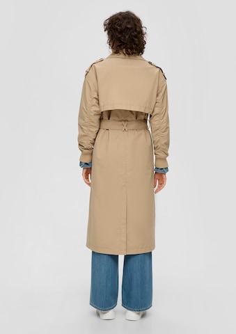 s.Oliver Between-Seasons Coat in Beige