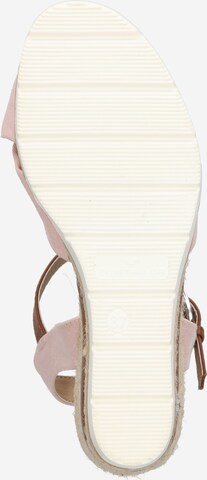 TOM TAILOR Sandals in Pink