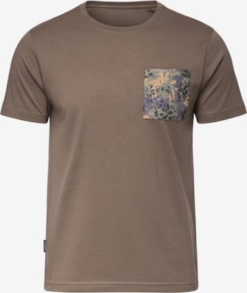 Ombre Shirt in Green: front