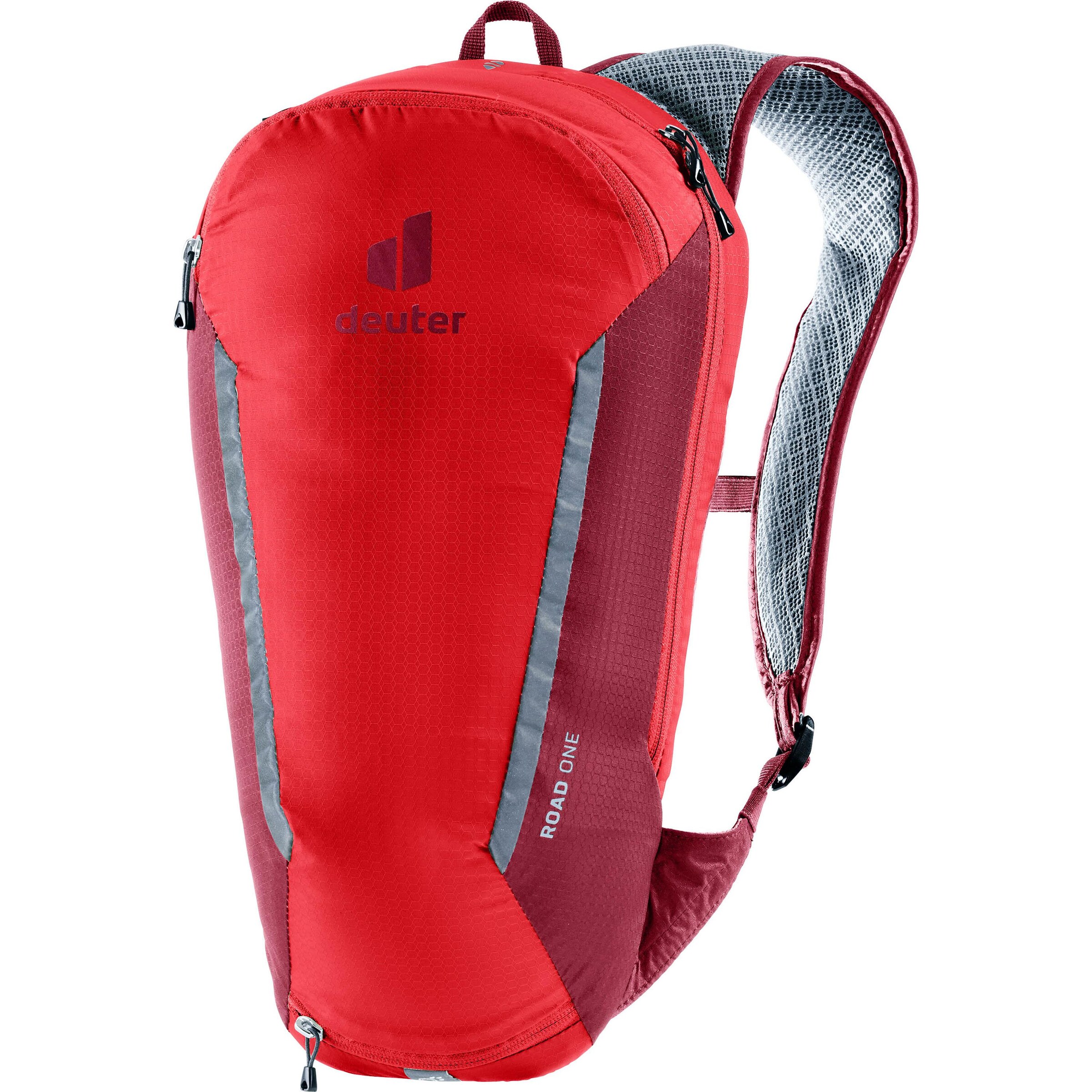 DEUTER Sports Backpack 'Road One 5' in Red: front