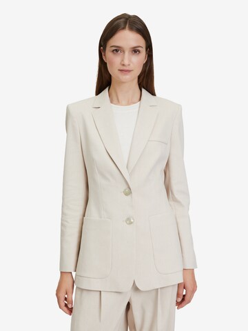 Blazer Betty & Co en beige : devant