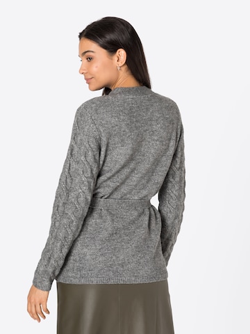 VILA Knit cardigan in Grey