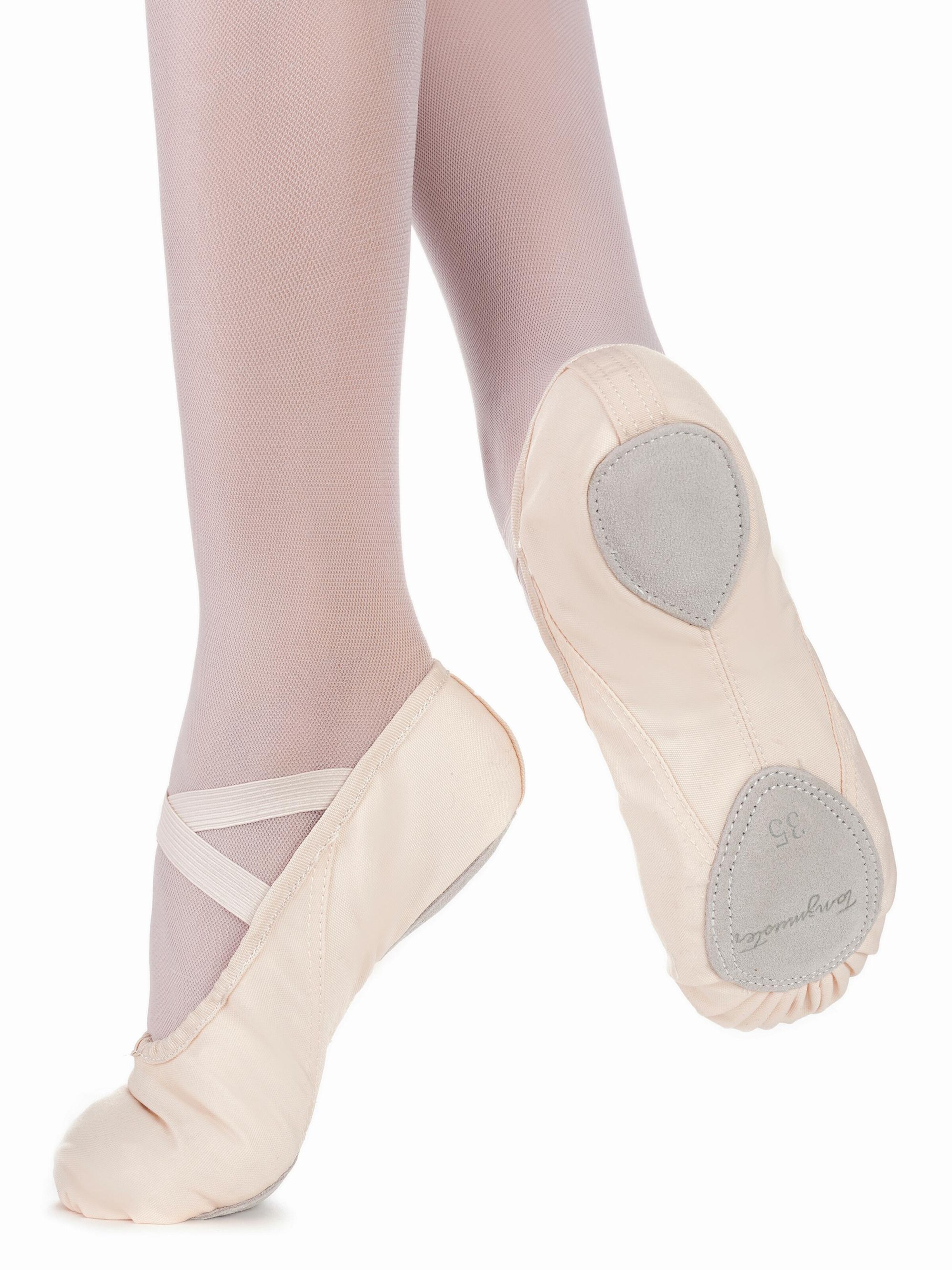 Tanzmuster Athletic Shoes 'Charlie' in Beige