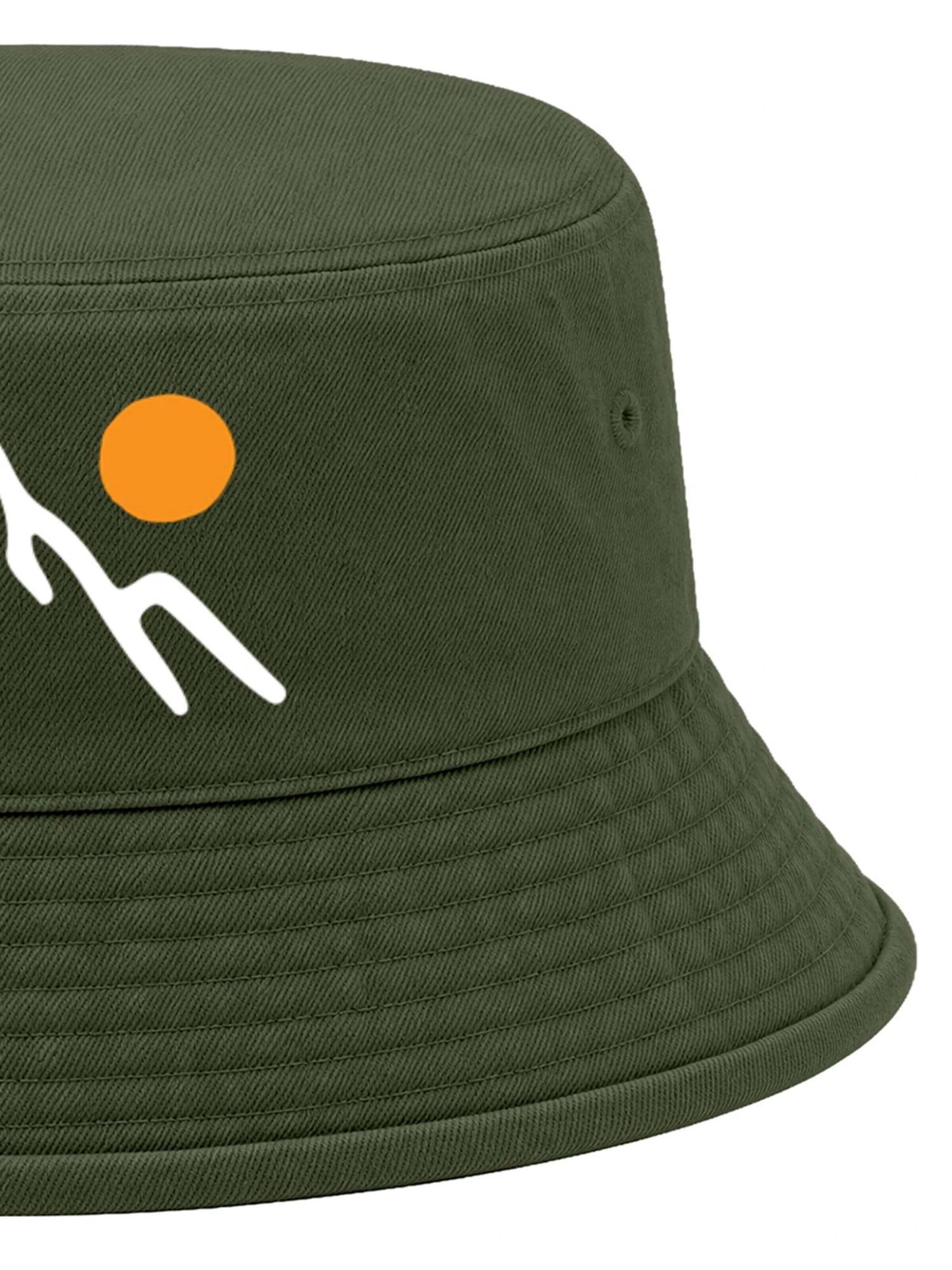 Neverless Hat 'Mountain Sun' in Green